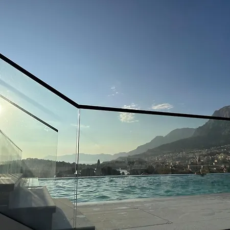 Apartament Atlantis Lux With Pool Makarska Zewnętrze zdjęcie